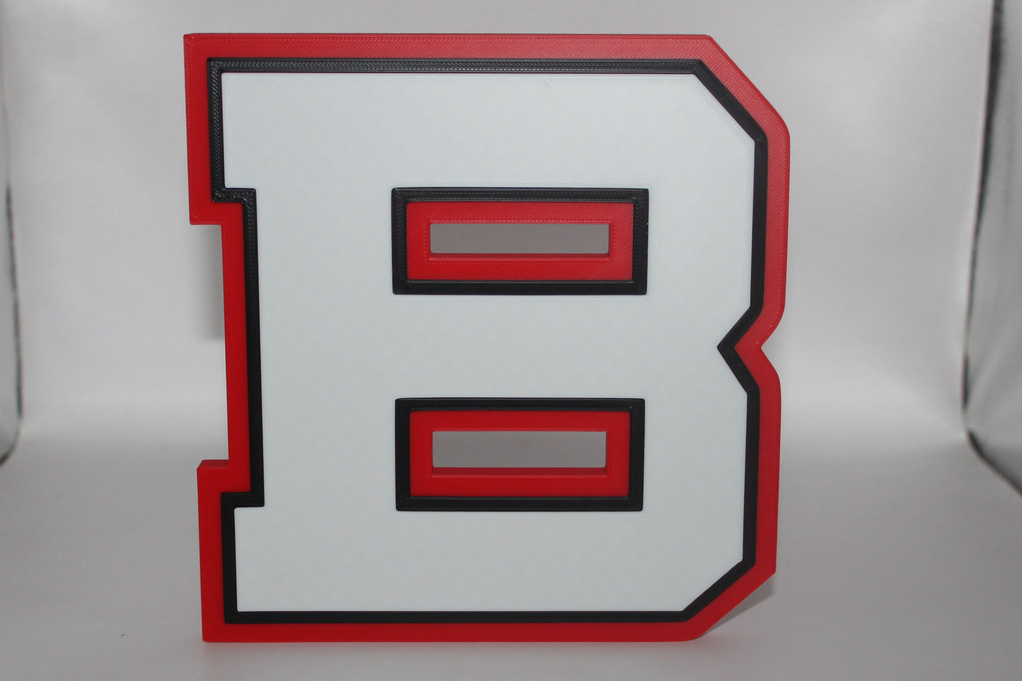 Ball State Cardinals 3D printed Logo Sign Wall Desk Shelf Art