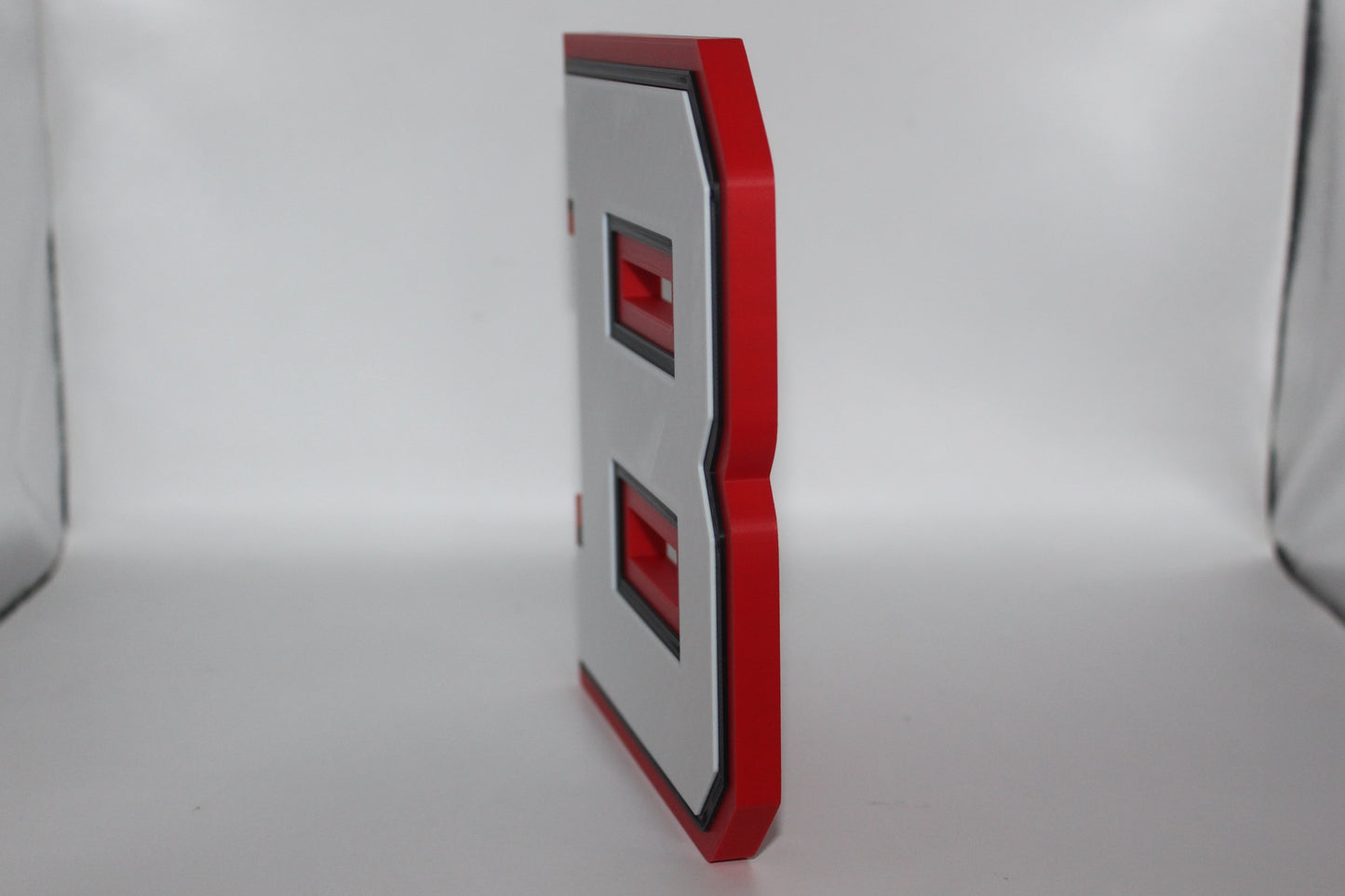 Ball State Cardinals 3D printed Logo Sign Wall Desk Shelf Art