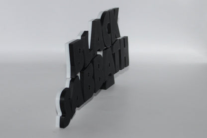 Black Sabbath 3D printed Logo Sign Wall Desk Shelf Art