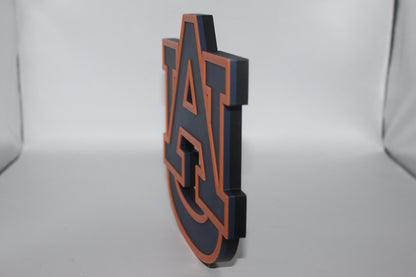 Auburn Tigers 3D printed Logo Sign Wall Desk Shelf Art