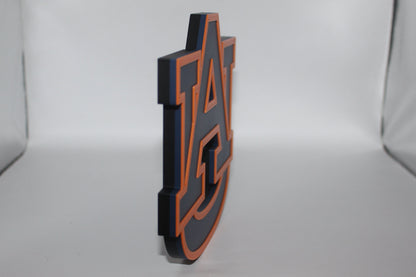 Auburn Tigers 3D printed Logo Sign Wall Desk Shelf Art