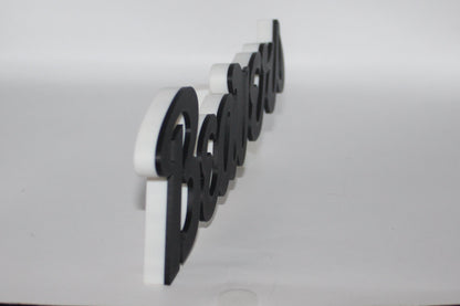 Bemidji State Beavers 3D printed Logo Sign Wall Desk Shelf Art