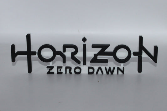 Horizon Zero Dawn 3D printed Logo Sign Wall Desk Shelf Art