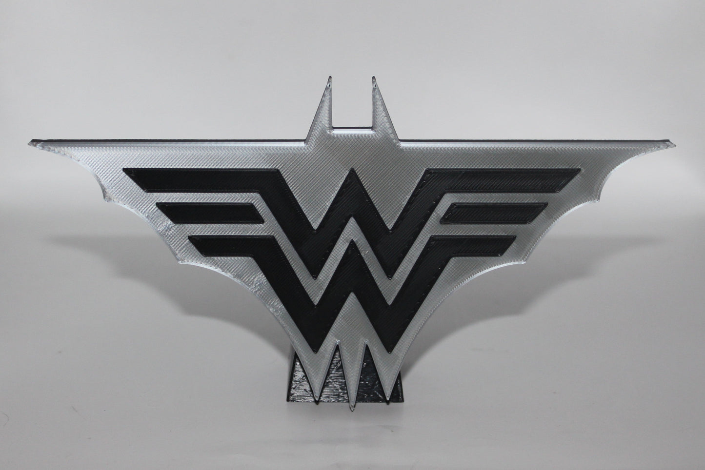 Batman Dark Nights Metal 3D printed Logo Sign Wall Desk Shelf Art