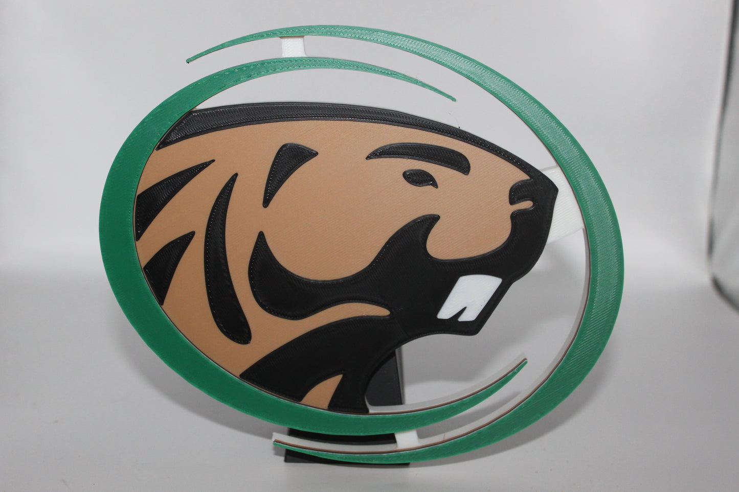 Bemidji State Beavers 3D printed Logo Sign Wall Desk Shelf Art