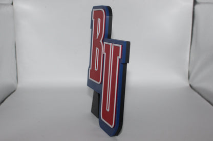 Belmont Bruins 3D printed Logo Sign Wall Desk Shelf Art