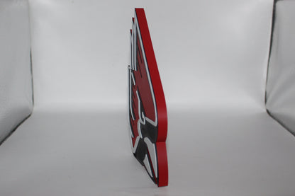 Ball State Cardinals 3D printed Logo Sign Wall Desk Shelf Art