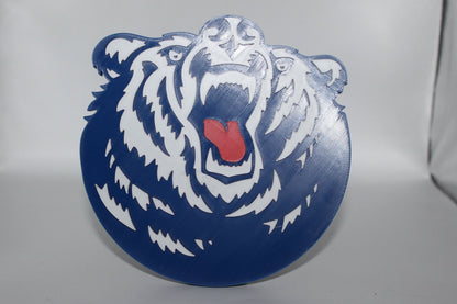 Belmont Bruins 3D printed Logo Sign Wall Desk Shelf Art