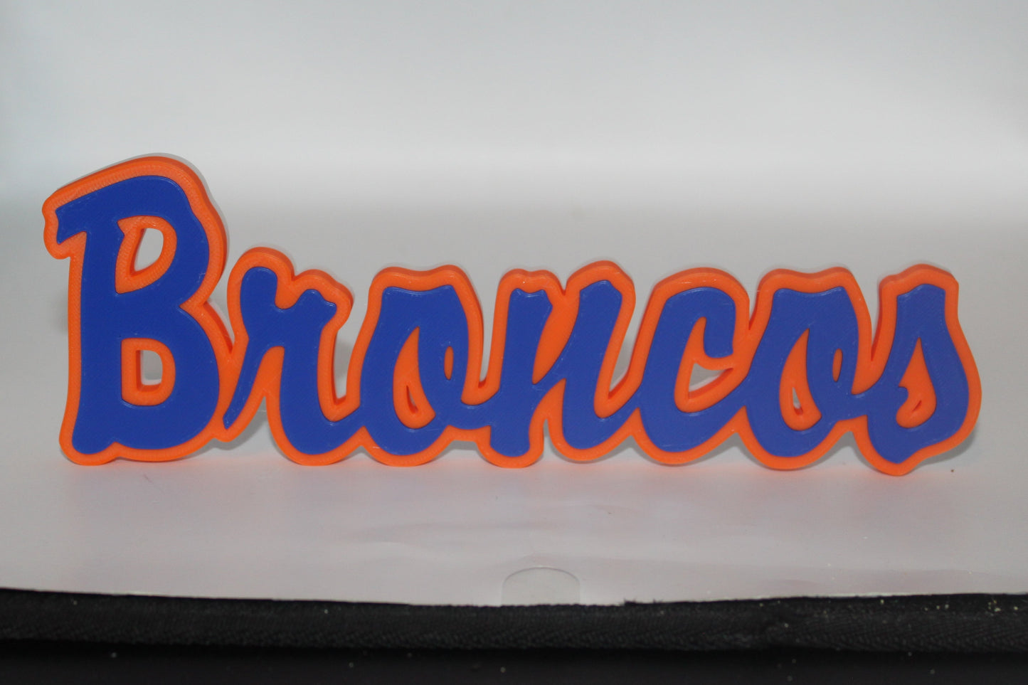 Boise State Broncos 3D printed Logo Sign Wall Desk Shelf Art