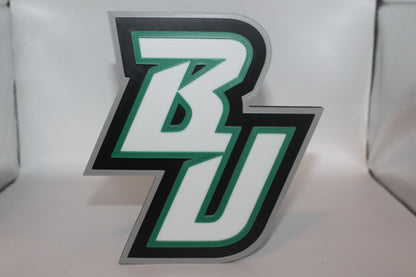 Binghamton Bearcats 3D printed Logo Sign Wall Desk Shelf Art