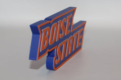 Boise State Broncos 3D printed Logo Sign Wall Desk Shelf Art