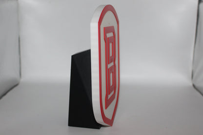 Bradley Braves 3D printed Logo Sign Wall Desk Shelf Art