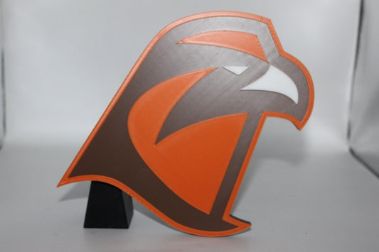 Bowling Green Falcons 3D printed Logo Sign Wall Desk Shelf Art