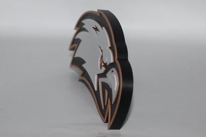 Boston College Eagles 3D printed Logo Sign Wall Desk Shelf Art