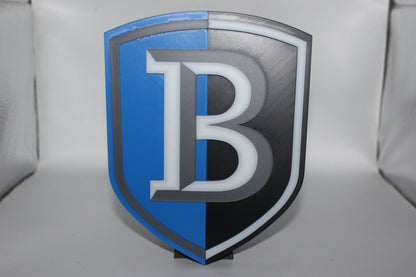 Bentley Falcons 3D printed Logo Sign Wall Desk Shelf Art