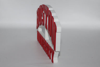 Boston University Terriers 3D printed Logo Sign Wall Desk Shelf Art