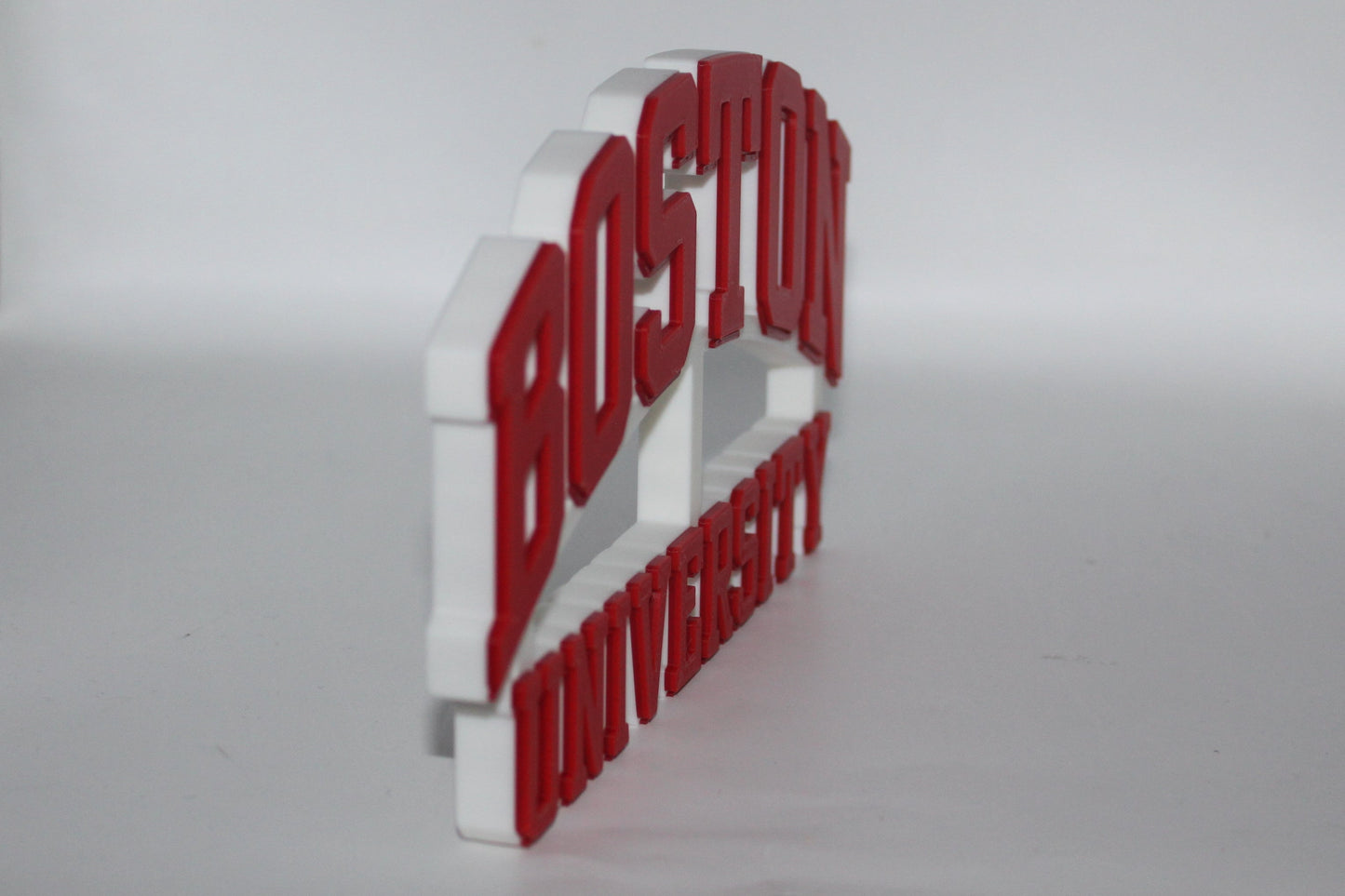 Boston University Terriers 3D printed Logo Sign Wall Desk Shelf Art