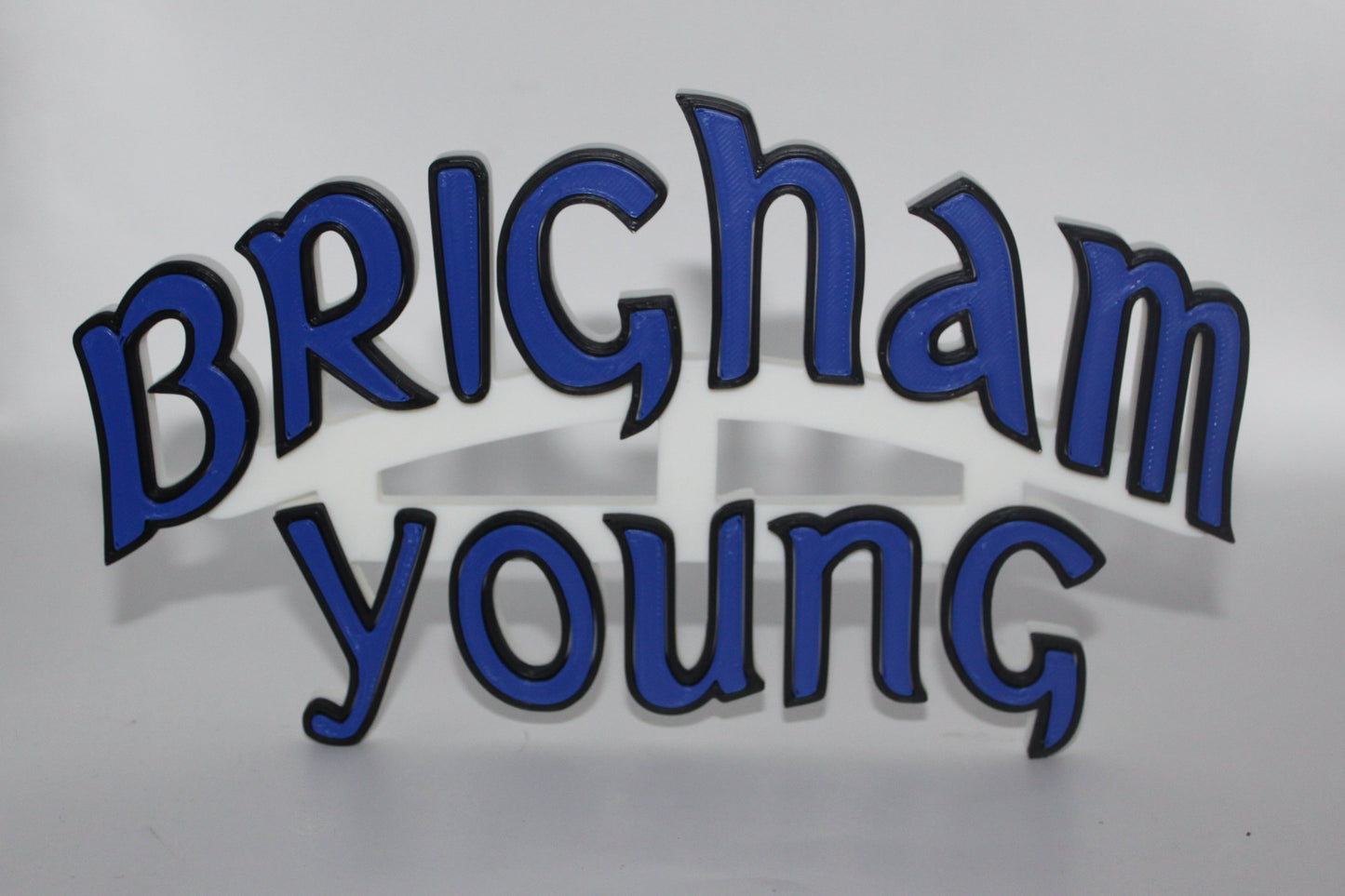Brigham Young Cougars 3D printed Logo Sign Wall Desk Shelf Art