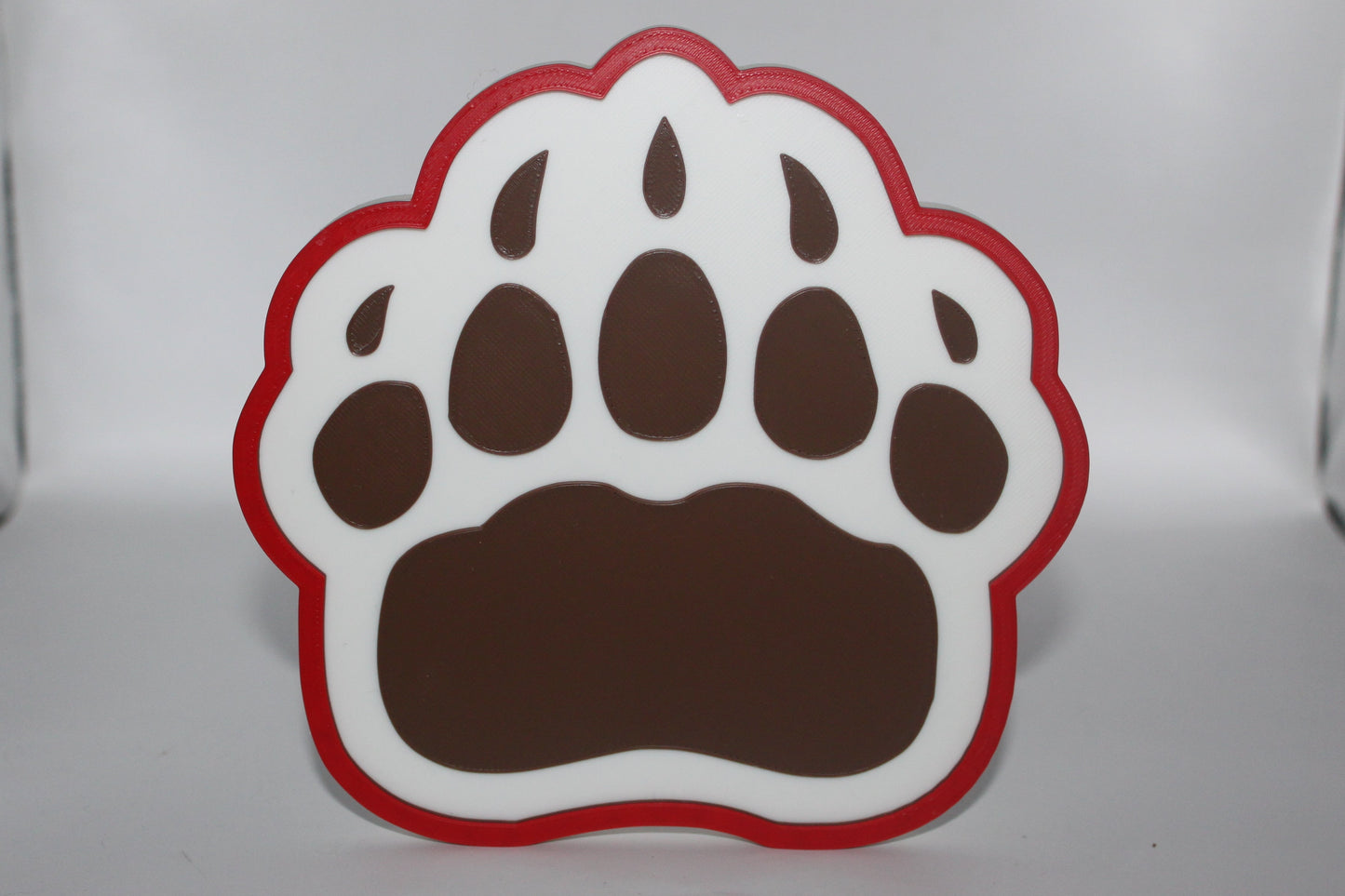 Brown Bears 3D printed Logo Sign Wall Desk Shelf Art