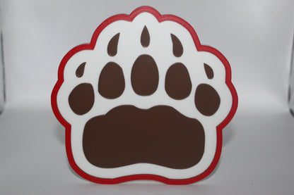Brown Bears 3D printed Logo Sign Wall Desk Shelf Art