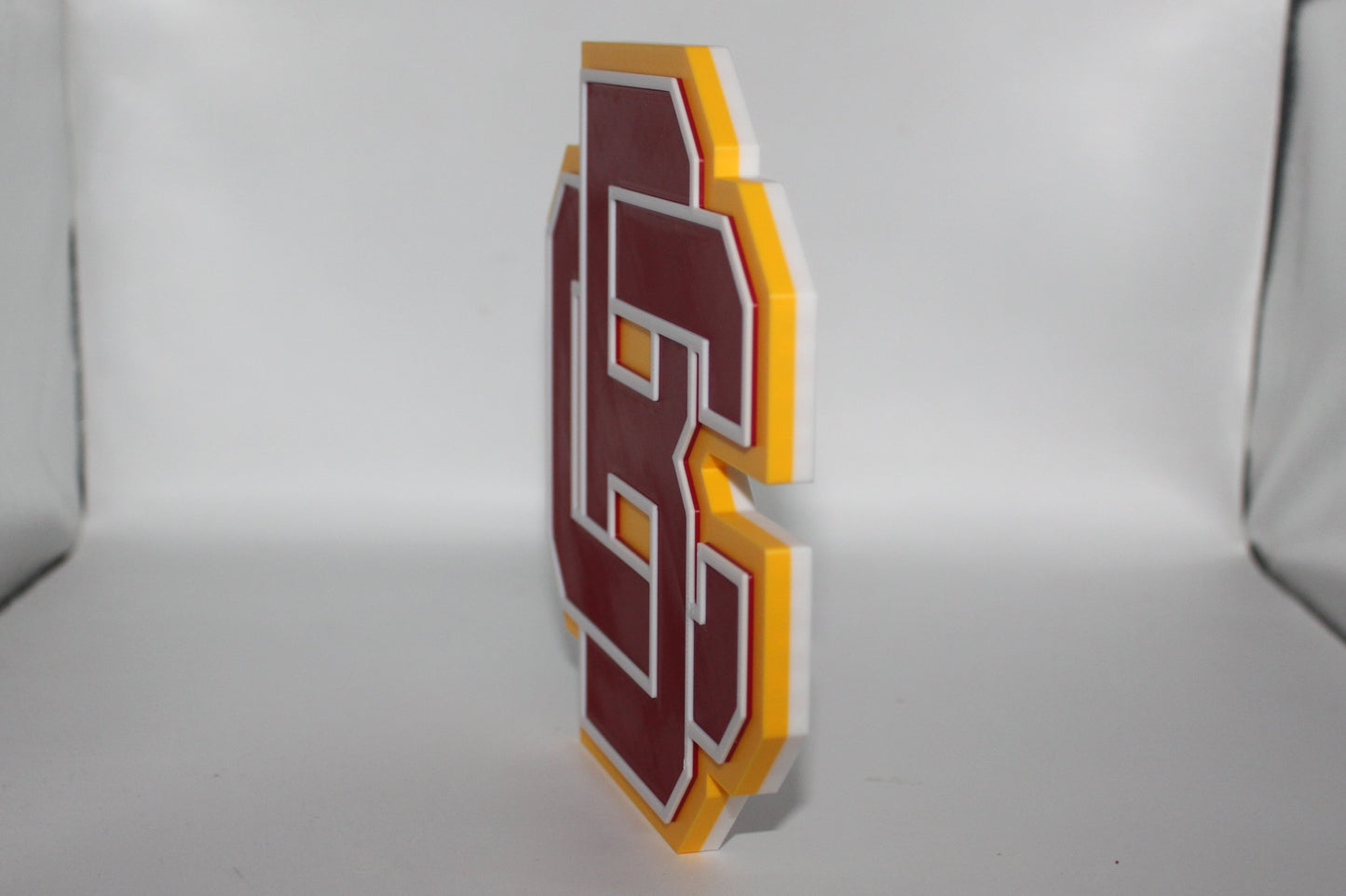 Bethune-Cookman Wildcats 3D printed Logo Sign Wall Desk Shelf Art