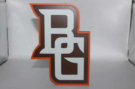 Bowling Green Falcons 3D printed Logo Sign Wall Desk Shelf Art