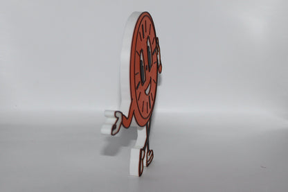 Ms. Minutes, Loki 3D printed Logo Sign Wall Desk Shelf Art