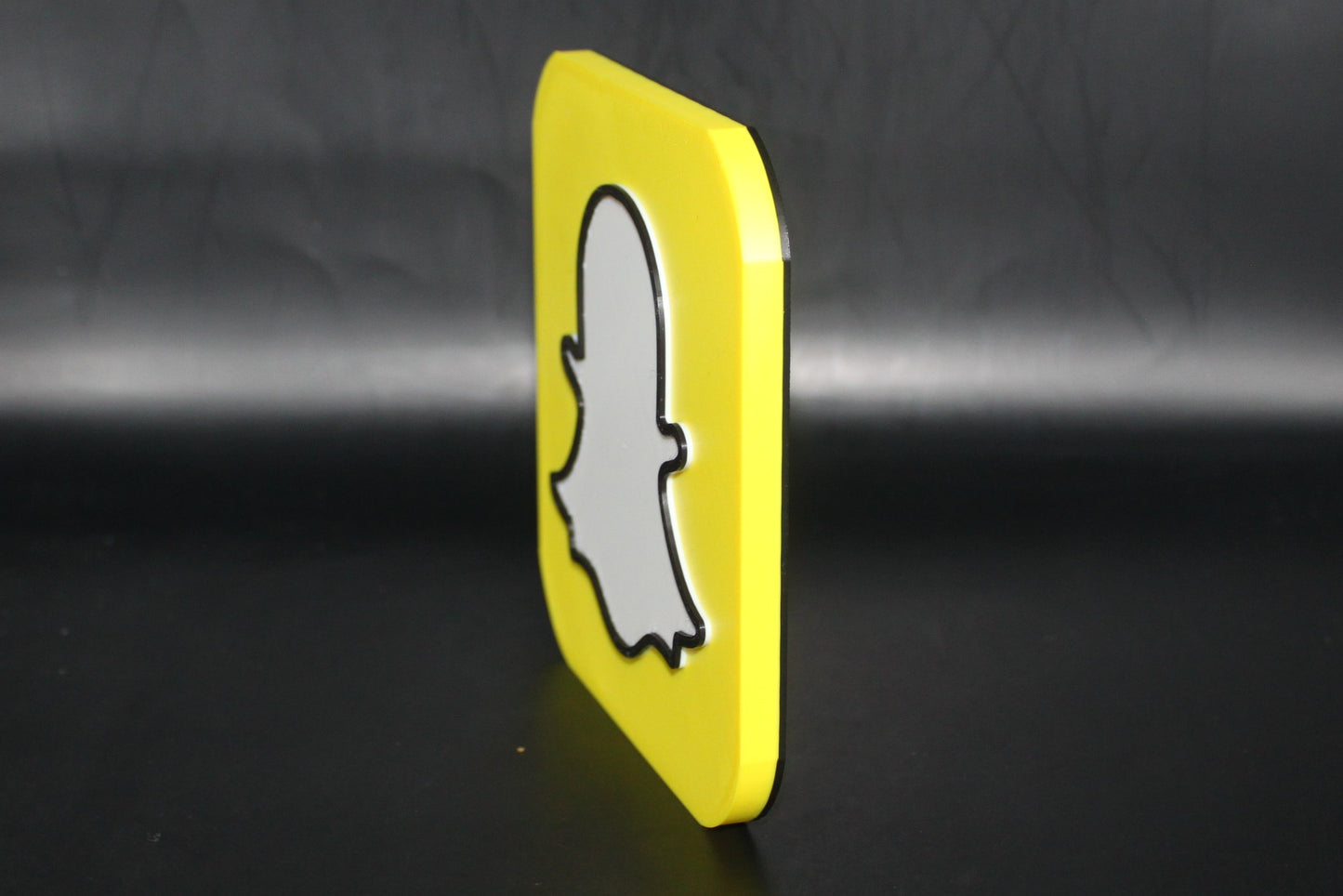 Snapchat 3D printed Logo Sign Wall Desk Shelf Art