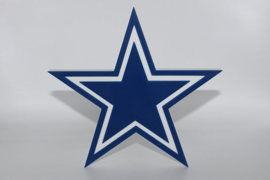 Dallas Cowboys, NFL 3D printed Logo, Sign, Wall, Desk, Fridge, Shelf Art