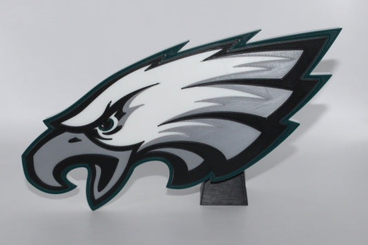 Philadelphia Eagles, NFL 3D printed Logo, Sign, Wall, Desk, Fridge, Shelf Art