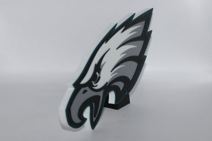 Philadelphia Eagles, NFL 3D printed Logo, Sign, Wall, Desk, Fridge, Shelf Art