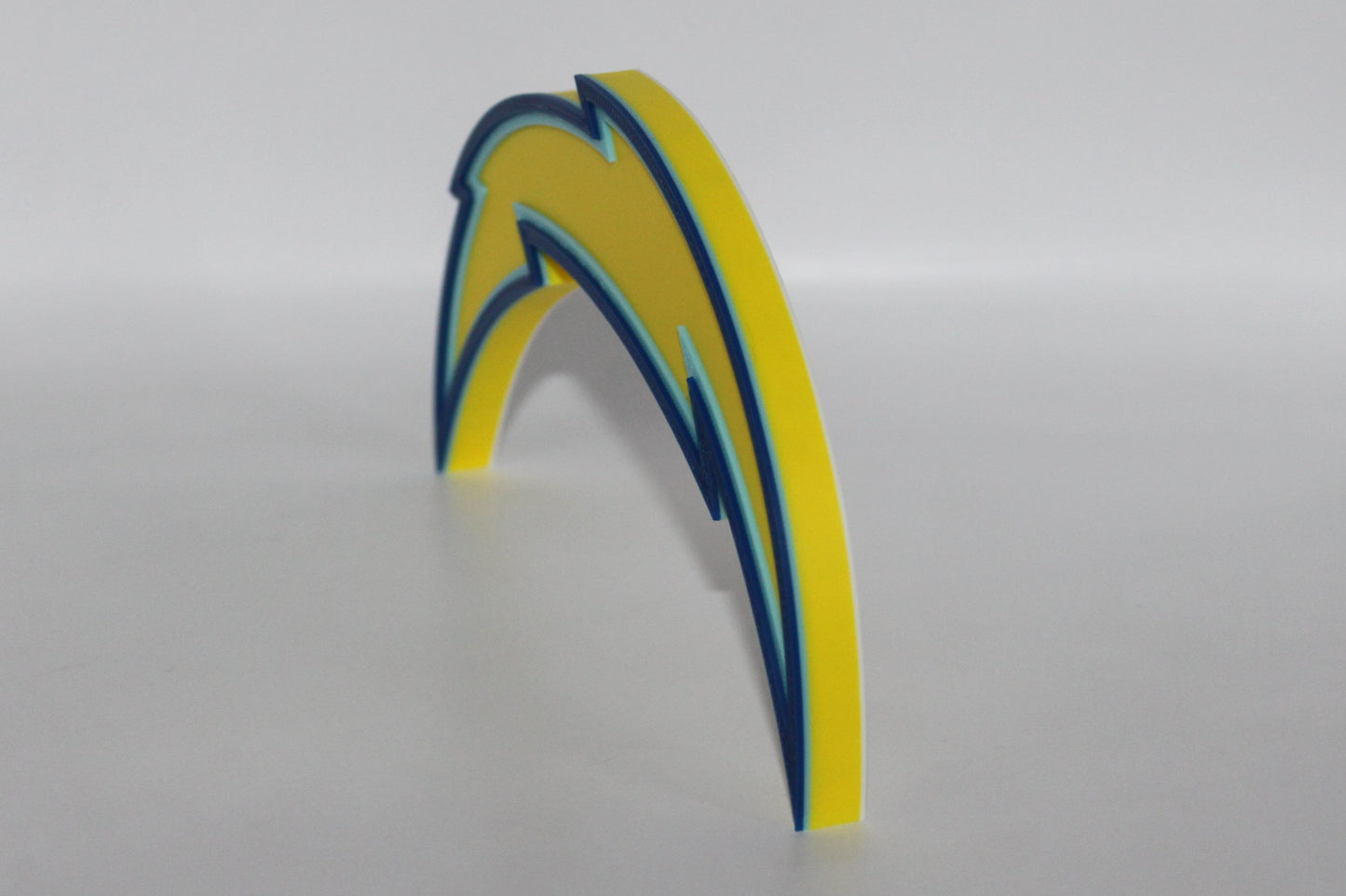 Los Angeles Chargers, National Football League 3D printed Logo Sign Wall Desk Shelf Art