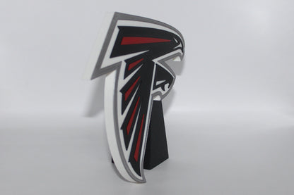 Atlanta Falcons, NFL 3D printed Logo, Sign, Wall, Desk, Fridge, Shelf Art