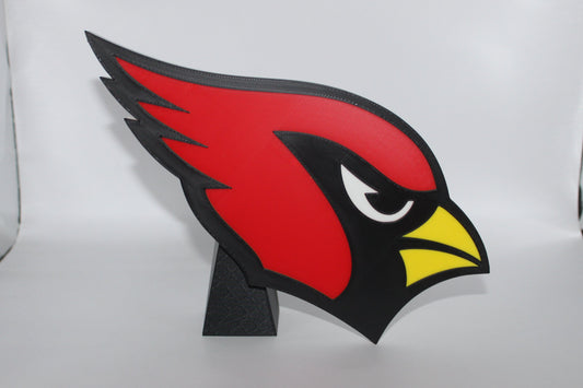 Arizona Cardinals, NFL 3D printed Logo, Sign, Wall, Desk, Fridge, Shelf Art