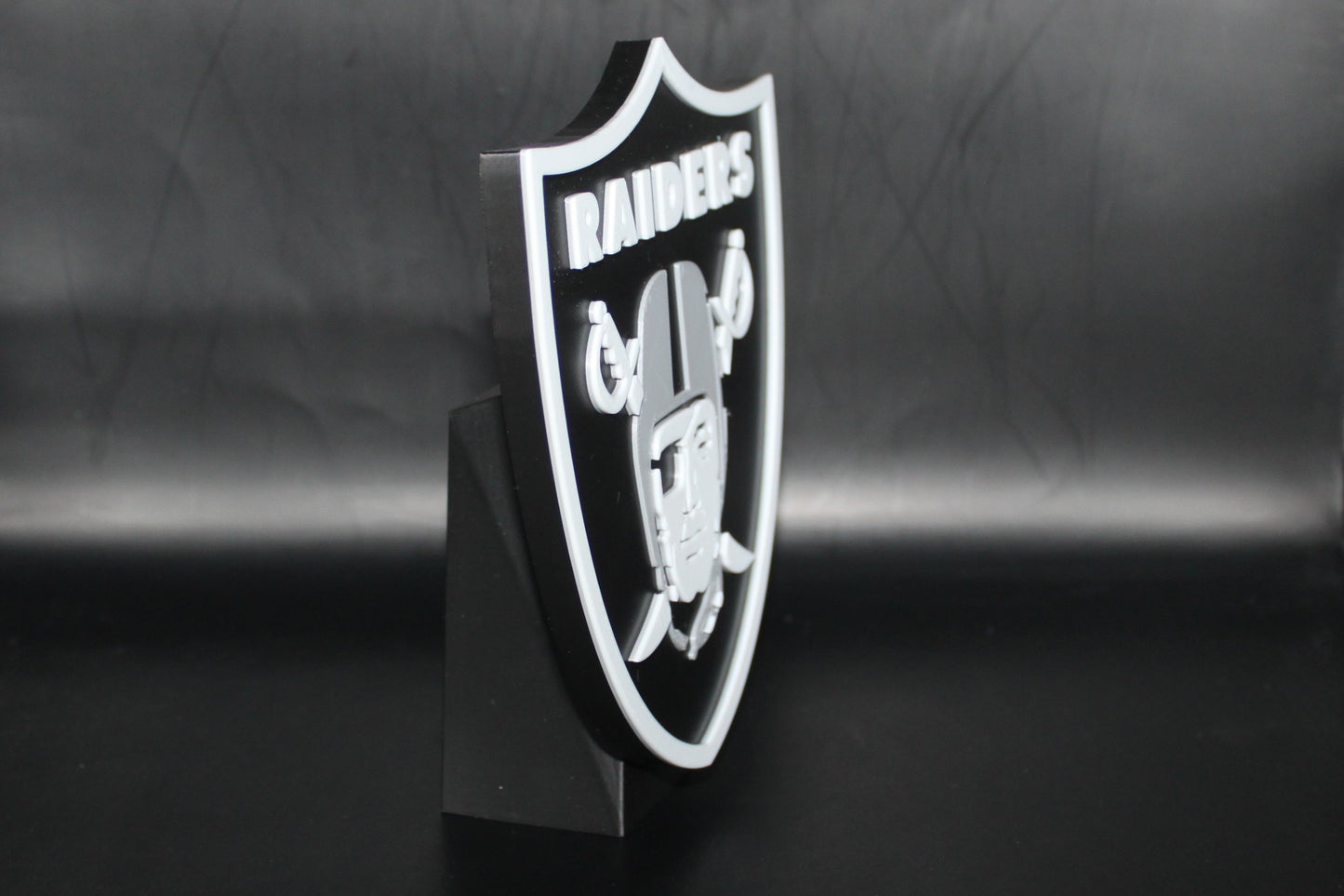 Oakland Raiders, NFL 3D printed Logo, Sign, Wall, Desk, Fridge, Shelf Art