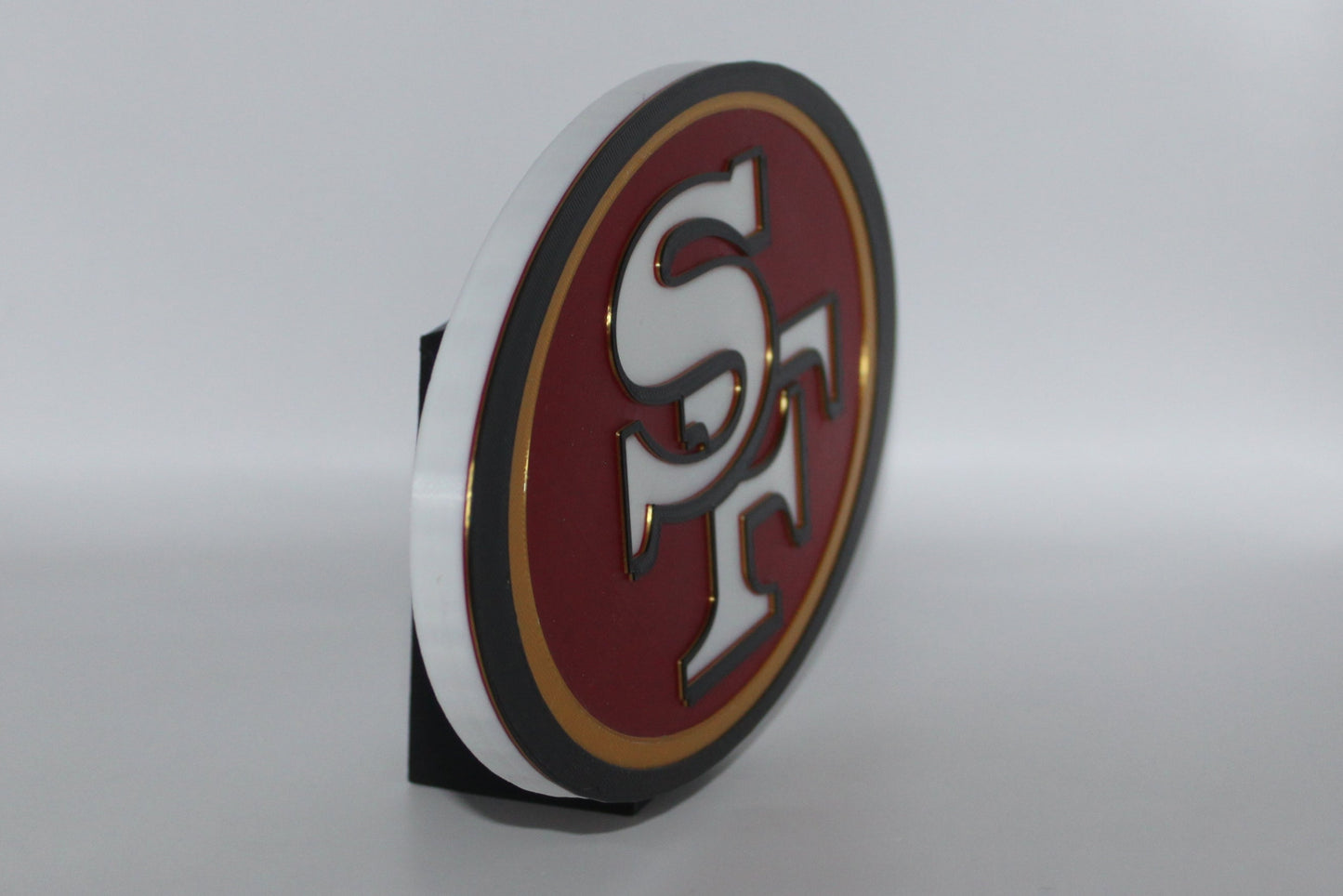 San Francisco 49ers, NFL 3D printed Logo, Sign, Wall, Desk, Fridge, Shelf Art