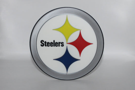 Pittsburgh Steelers, NFL 3D printed Logo, Sign, Wall, Desk, Fridge, Shelf Art