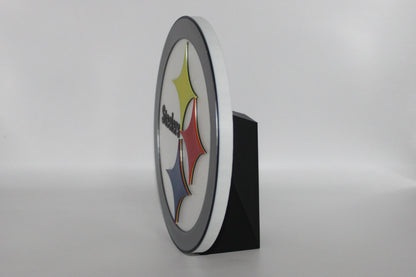 Pittsburgh Steelers, NFL 3D printed Logo, Sign, Wall, Desk, Fridge, Shelf Art