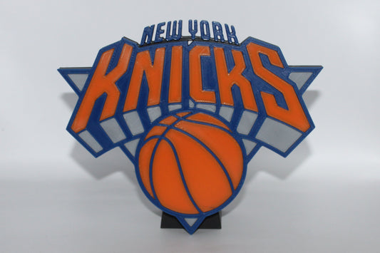 New York Knicks 3D printed Logo Sign Wall Desk Shelf Art