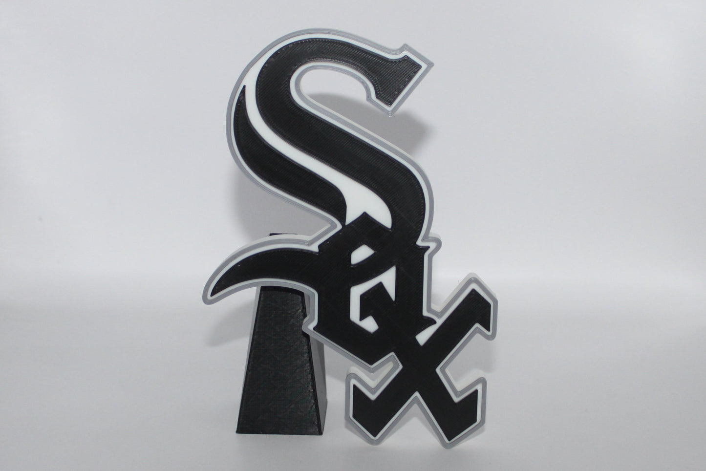 Chicago White Sox, MLB 3D printed Logo Sign Wall Desk Shelf Art