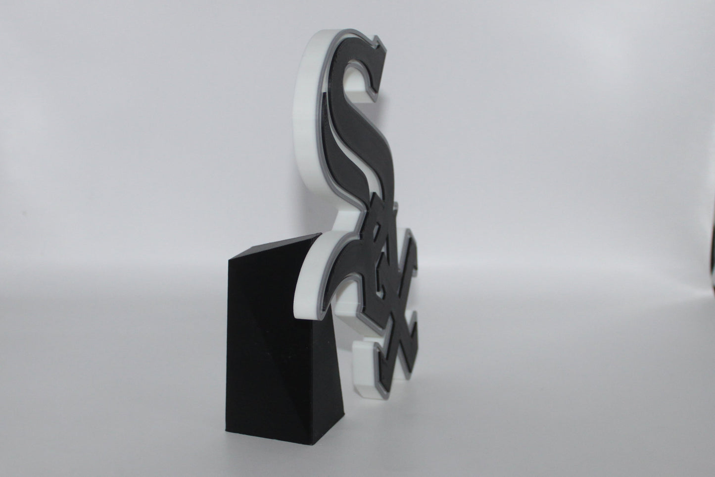 Chicago White Sox, MLB 3D printed Logo Sign Wall Desk Shelf Art