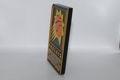 Phoenix Suns 3D printed Logo Sign Wall Desk Shelf Art