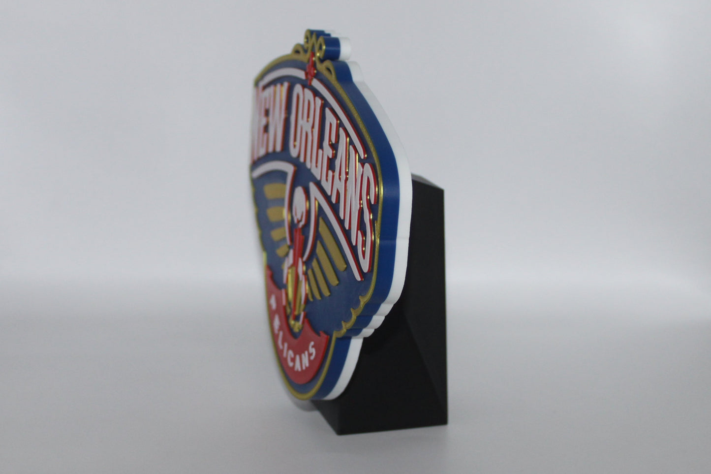 New Orleans Pelicans 3D printed Logo Sign Wall Desk Shelf Art