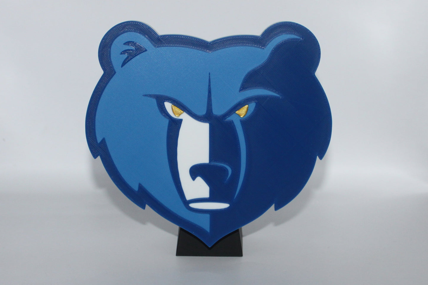 Memphis Grizzlies 3D printed Logo Sign Wall Desk Shelf Art