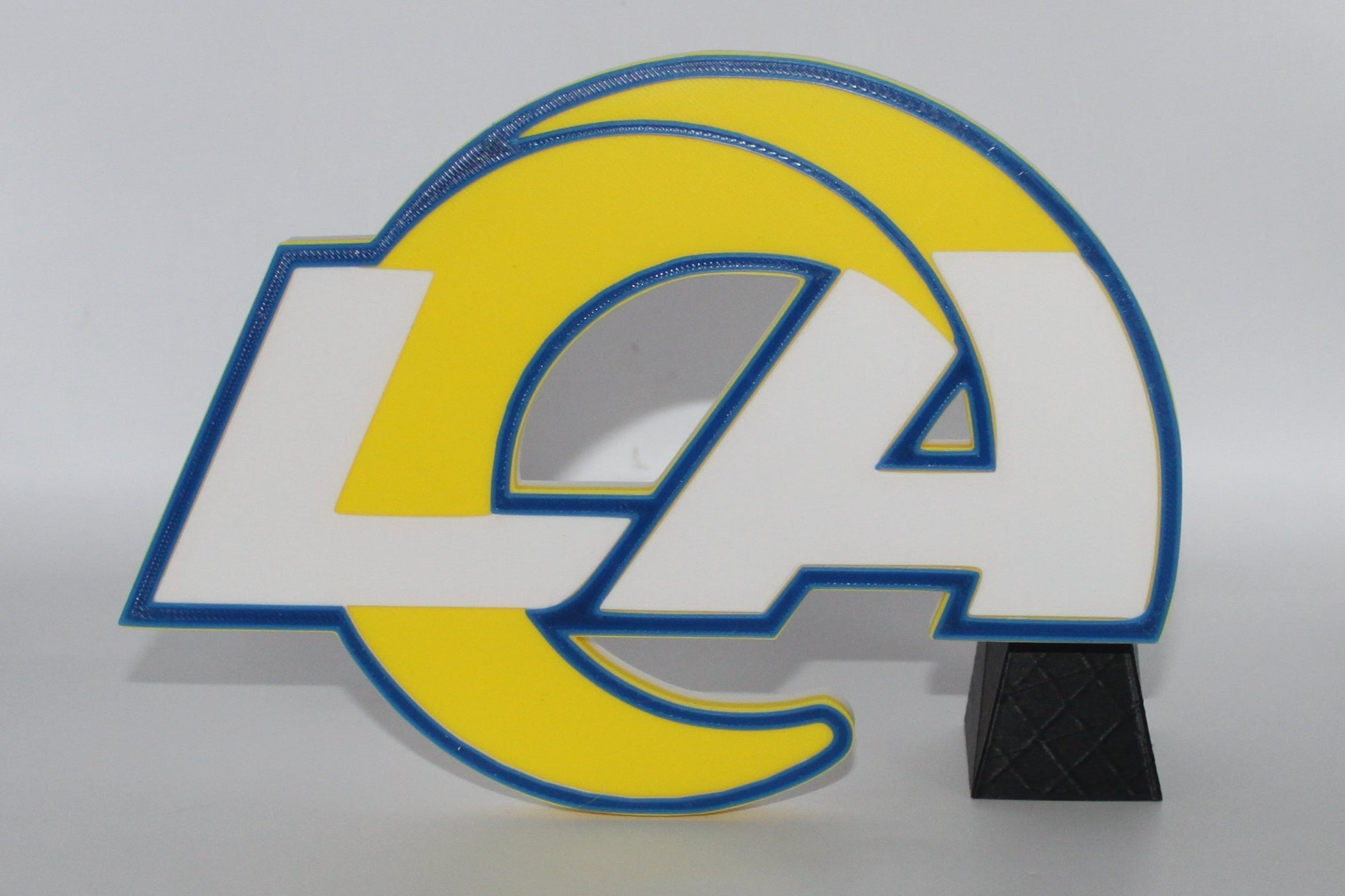 Los Angeles Rams 3D printed Logo Sign Wall Desk Shelf Art – WindyCity3D