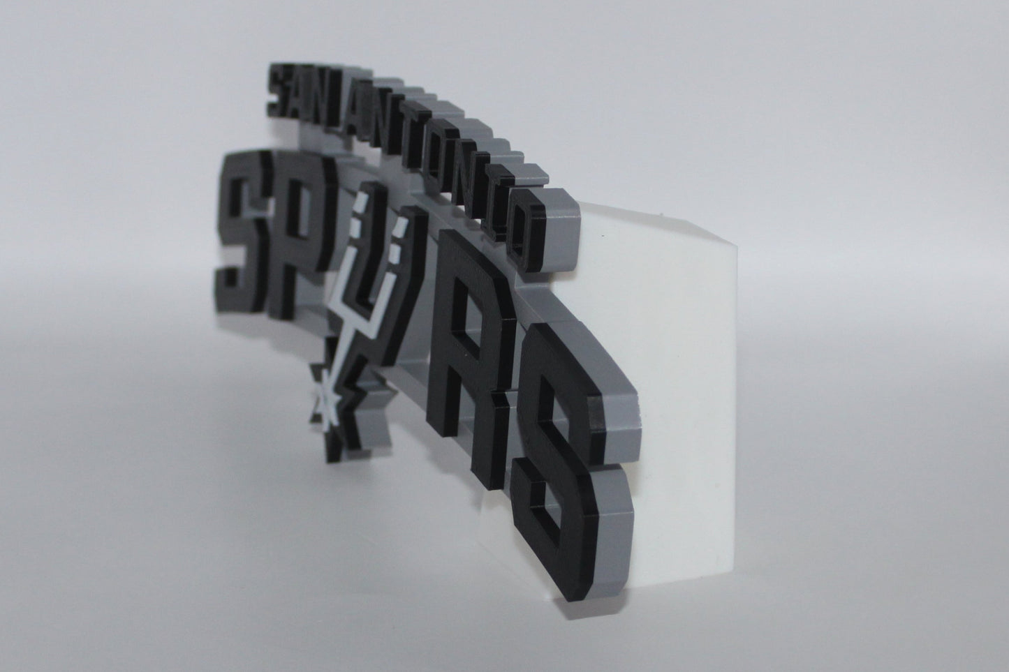 San Antonio Spurs 3D printed Logo Sign Wall Desk Shelf Art