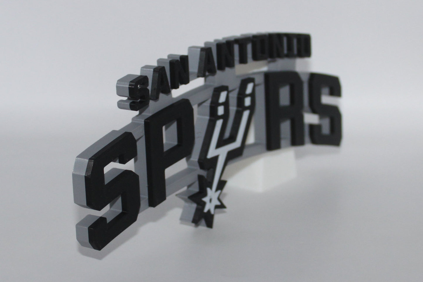 San Antonio Spurs 3D printed Logo Sign Wall Desk Shelf Art