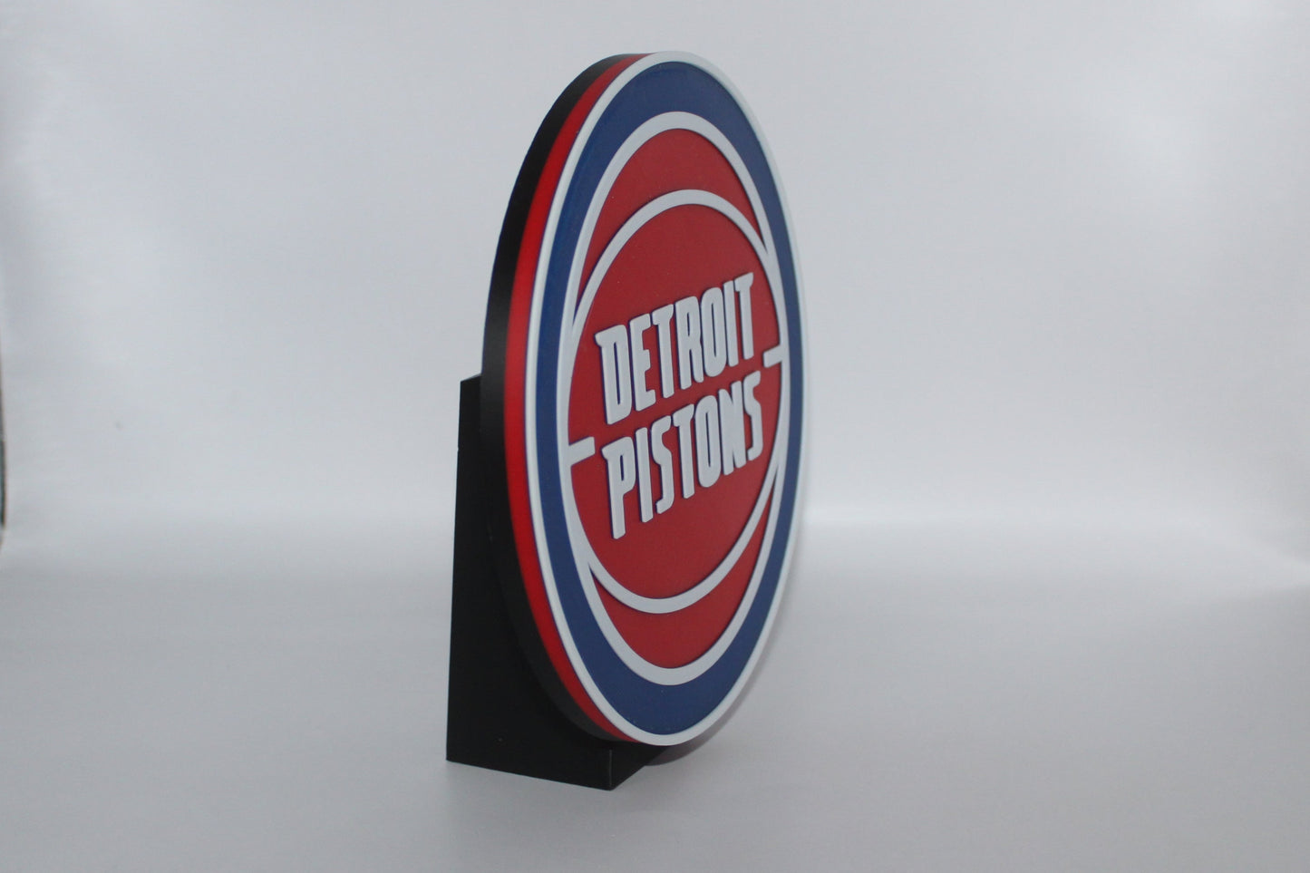 Detroit Pistons 3D printed Logo Sign Wall Desk Shelf Art