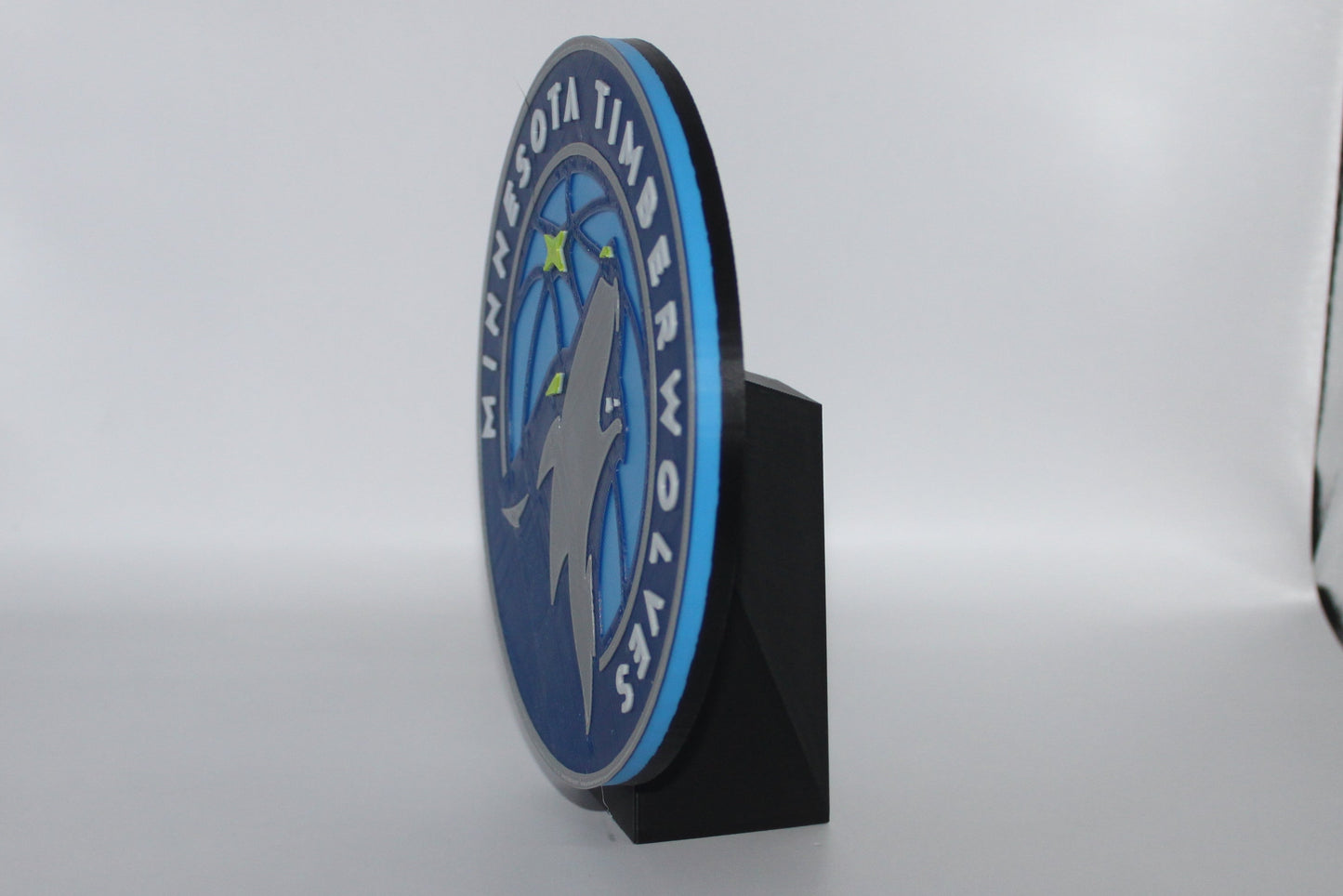 Minnesota Timberwolves 3D printed Logo Sign Wall Desk Shelf Art