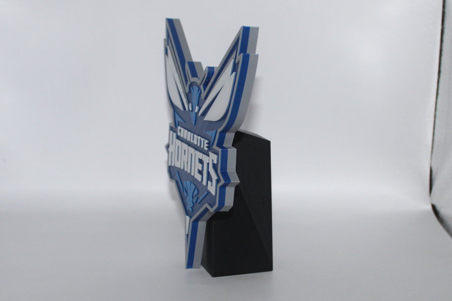 Charlotte Hornets 3D printed Logo Sign Wall Desk Shelf Art